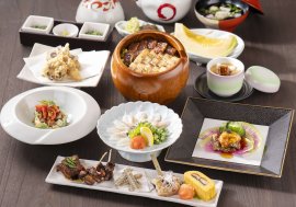 鰻づくし「弥栄(いやさか)」コースのお料理
