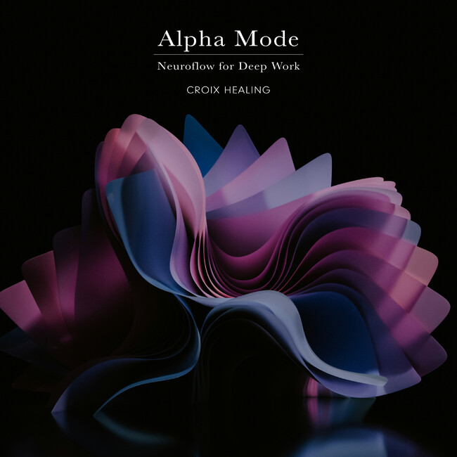 “感覚を研ぎ澄ます音”がここにある--CROIX HEALING新作『Alpha Mode』は、集中のための電子音風景