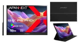 JAPANNEXTが13.5インチ IPSパネル搭載 アスペクト比3:2のフルHD＋モバイルディスプレイを23,980円で6月20日(金)に発売