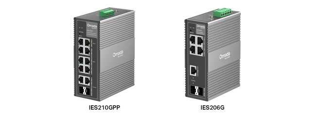 【産業用スイッチ初登場！過酷な環境にも対応】産業用イージーマネージスイッチ「IES210GPP」販売開始、「IES206G」6月末販売開始予定