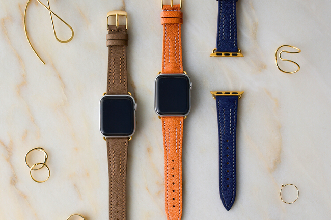 【新商品】レザーブランドYUTORIが最高級シェーブルレザーを使用したApple Watch用レザーバンドを発売開始