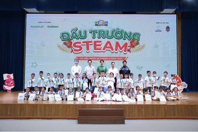 学研×KiddiHub、ベトナムで幼児向けSTEAMイベント「STEAM ARENA 2025」を開催