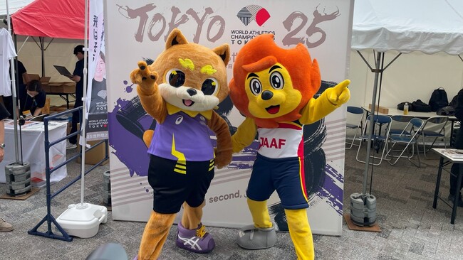 【#日本選手権満喫】りくワンとアスリオンがやってくる!