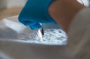 皆生の海水を炊いて作る自家製塩 皆生の海水を炊いて作る自家製塩