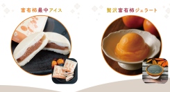 岐阜・瑞穂発！農家直送の贅沢富有柿ジェラート発売～自社栽培完熟柿70％配合＆廃棄ゼロを目指す～