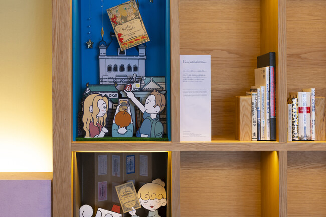 OMO7大阪 by 星野リゾートとの産学連携。学生が展示デザインを作成「EXPOつながって展」開催中。【大阪デザイナー・アカデミー】