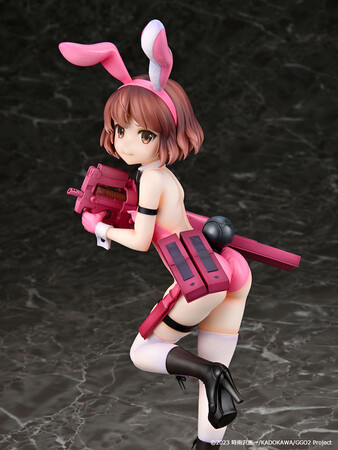 『ソードアート・オンライン オルタナティブ ガンゲイル・オンラインII』より、ピンクの悪魔こと「レン」が大胆なバニーガール姿で立体化。