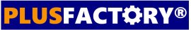 「PLUSFACTORY」ロゴ