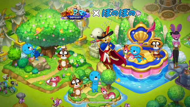 NHN「ウパルオデッセイ」×人気IP『ほのぼの』のコラボが決定！ 様々なテーマの「ほのぼの」とその仲間たちのコレクションが可能