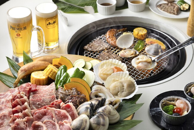 【ホテル日航成田】焼きはまぐりも楽しめる『The GARDEN BBQ 2025』を7月11日より開催