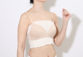 ブラジャーの下に身につけます