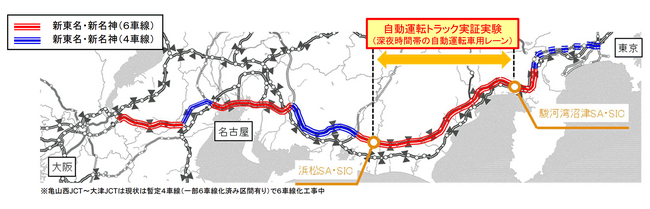 総務省「新東名高速道路の一部区間における自動運転レベル４トラック実証と連携したV2N通信を用いたユースケース実証に関する検討事業」を受託