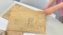 長野図書館に所蔵されていた「戦時版よみうり」 長野図書館に所蔵されていた「戦時版よみうり」