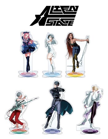 6月28日発売『ALIEN STAGE』の描き下ろしイラストを使用した最新グッズが日本で手に入る！　同日より特典がもらえるアニメイトフェアを開催するほか、グラッテコラボ、特別展示も実施！