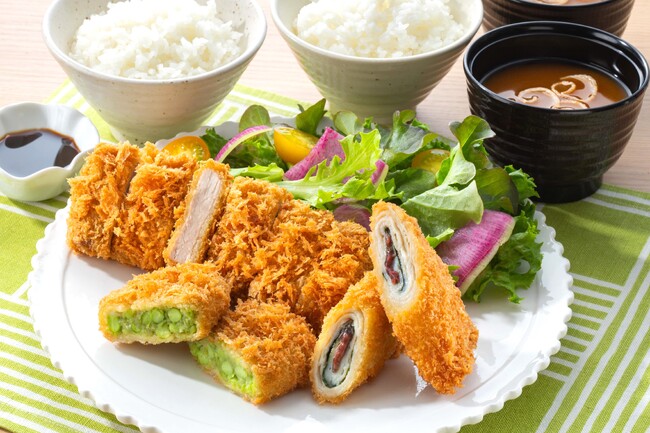 【さぼてん】夏の人気者が集合！お酒との相性も抜群な「チキン梅しそ巻きかつ」「枝豆コロッケ」を全国のデリカ店舗にて7月1日（火）から期間限定販売