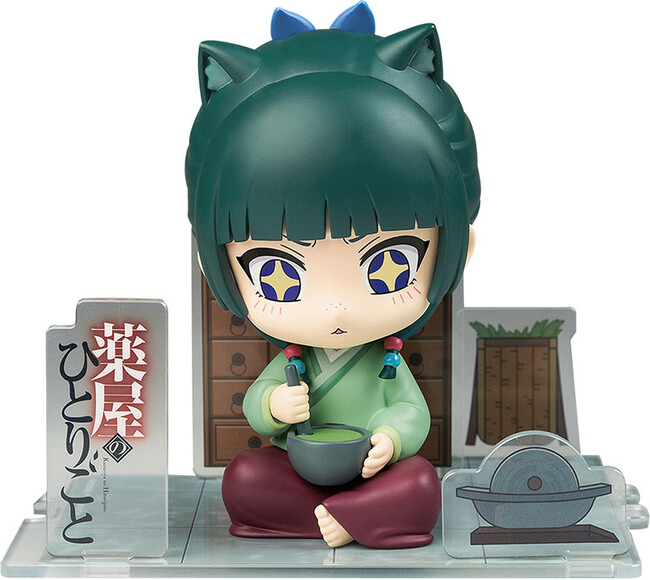 『薬屋のひとりごと』より、「猫猫」「壬氏」のミニ座りポーズフィギュアが登場。あみあみにて、それぞれ予約受付中。