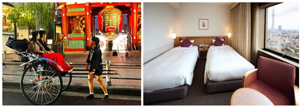 両国・浅草の歴史、文化を人力車で巡る宿泊プラン 「粋なレトロ体験！両国・浅草ロマンティックステイ」 第一ホテル両国にて7月1日（火）販売開始 ＜1日2室限定＞