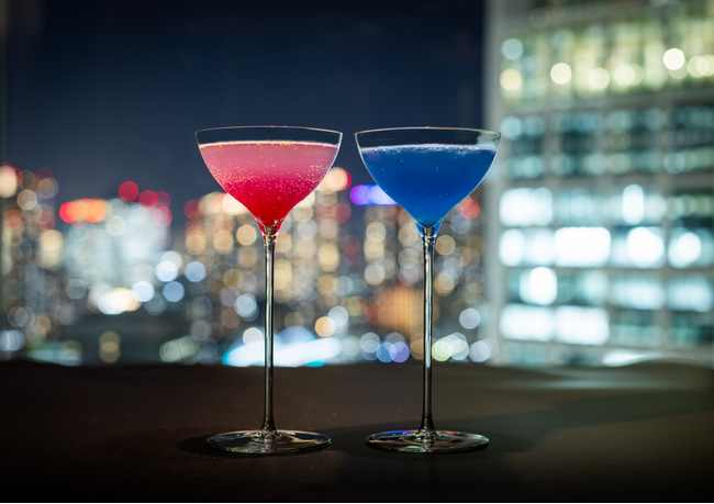 【夜景コンサルタント監修】夜景を味わうコラボカクテル2種を販売／ザ ロイヤルパークホテル アイコニック 東京汐留