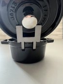 重たい鍋ふたもしっかり置けます 重たい鍋ふたもしっかり置けます