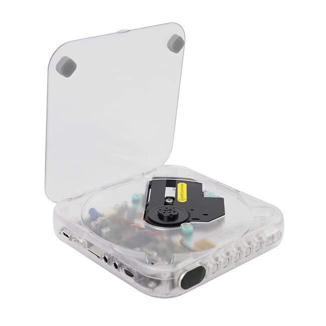 『スケルトンポータブルCDプレーヤーSK-25』を発売