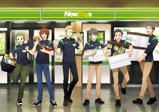 「THE IDOLM@STER SideM」「駅で働くアイドルたち！」 描きおろしコラボイラストの限定グッズを7/4（金）から順次販売！