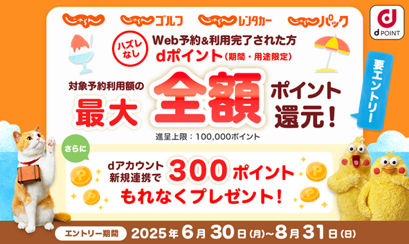 「じゃらんnetで最大全額ポイント還元キャンペーン」を開催