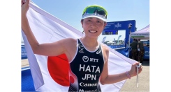 秦由加子　金メダル獲得　ワールドトライアスロンパラシリーズ（ターラント）