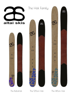 Altai Skisの代表的モデルHok