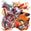 新キャラクター「爆焔竜騎士レイラ・スカーレット」