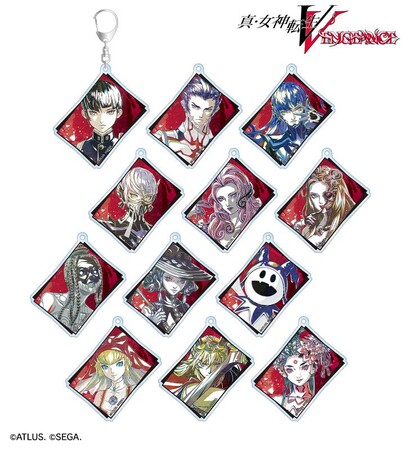 『真・女神転生Ｖ Vengeance』のトレーディング Ani-Art アクリルキーホルダーなどの受注を開始！！アニメ・漫画のオリジナルグッズを販売する「AMNIBUS」にて