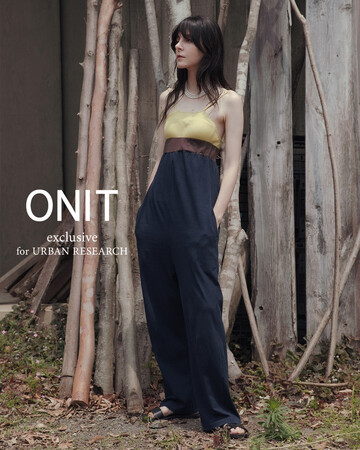 ONIT exclusive for URBAN RESEARCH 別注ベアトップオールインワン 7月8日(火)発売！