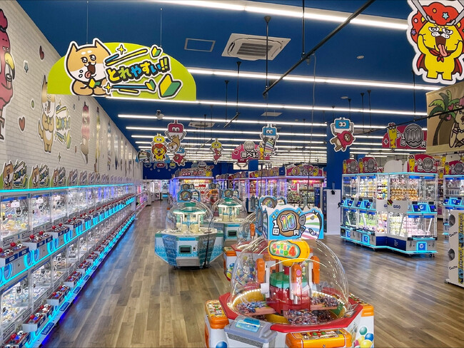 西日本に初登場！GiGOのクレーンゲーム専門店「GiGOクレーンゲームオアシス ベアーズモール清武」2025年7月4日(金) 10時　グランドオープン