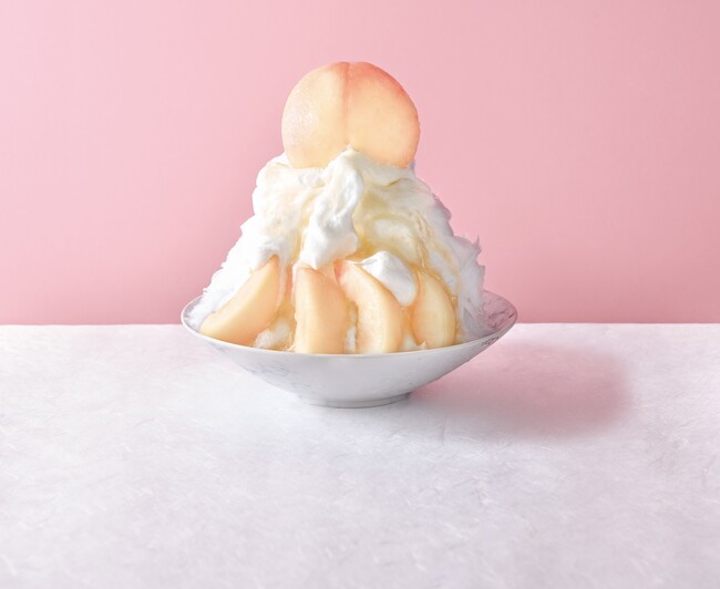 【果実屋珈琲】山梨産・福島産の「白桃」のデザートを数量限定販売