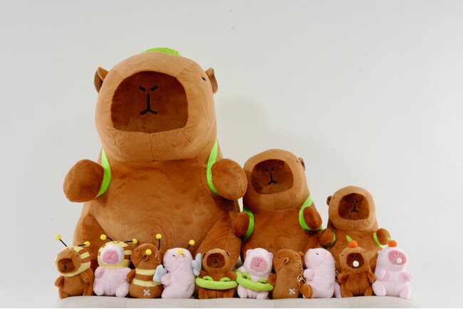 癒しのカピバラ がコンセプトの新ぬいぐるみ「チャビマル」がデビュー。“総計３万個のぬいぐるみを大放出する「スタンプラリー」”開催決定！
