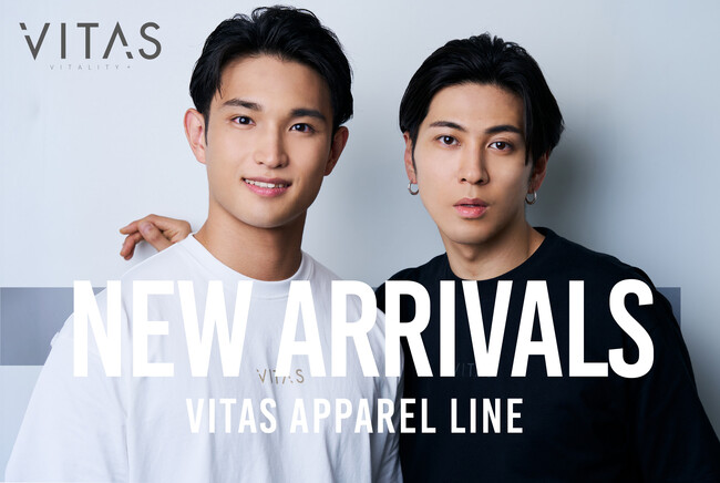 サプリメントブランド「VITAS」にアパレルライン新登場!!
