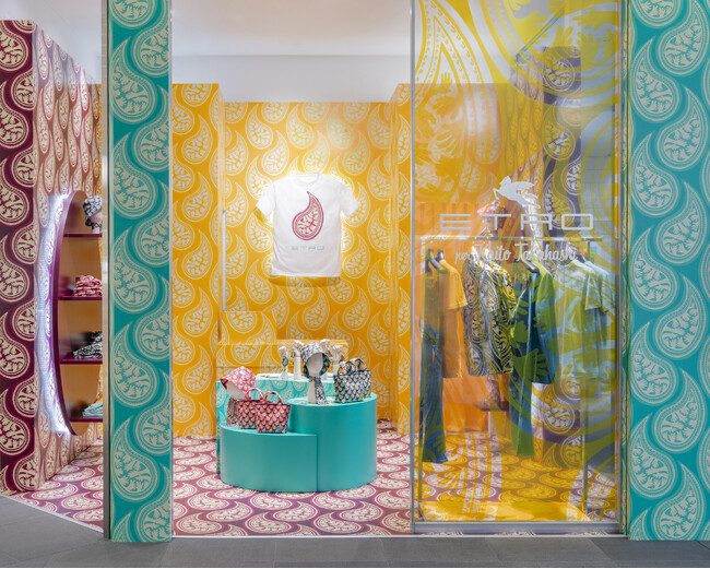【エトロ】「ETRO per Kaito Takahashi」ポップアップストア 渋谷PARCOにオープン