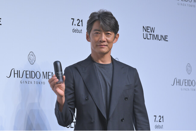 男性肌向け美容液「SHISEIDO MEN新アルティミューン」7月21日発売『SHISEIDO MEN新CM発表会』アンバサダーの反町隆史さんが登場！