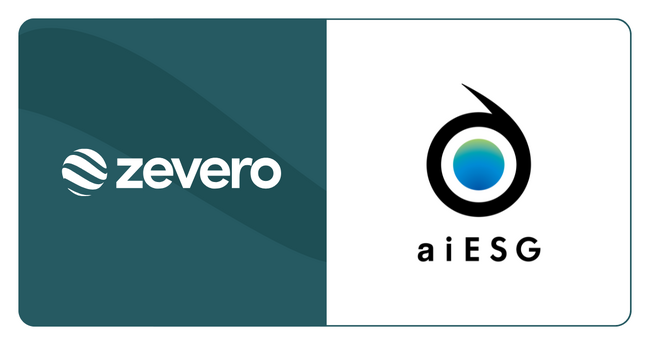 aiESG Zevero社とAIを活用したグローバルでのESG推進に関する協業を開始
