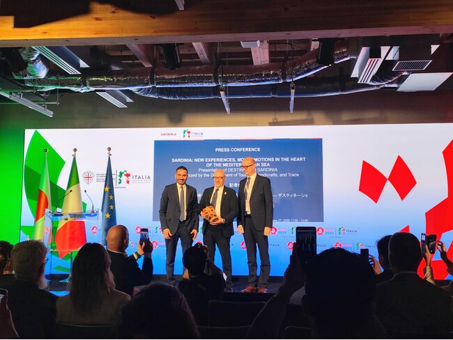 大阪関西万博2025イタリアパビリオン「サルデーニャ州」週間 (1)公式記者会見開催