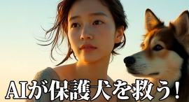 AIが保護犬を救う!?フルAIのMVが3ラインナップで登場! AIが保護犬を救う!?フルAIのMVが3ラインナップで登場!