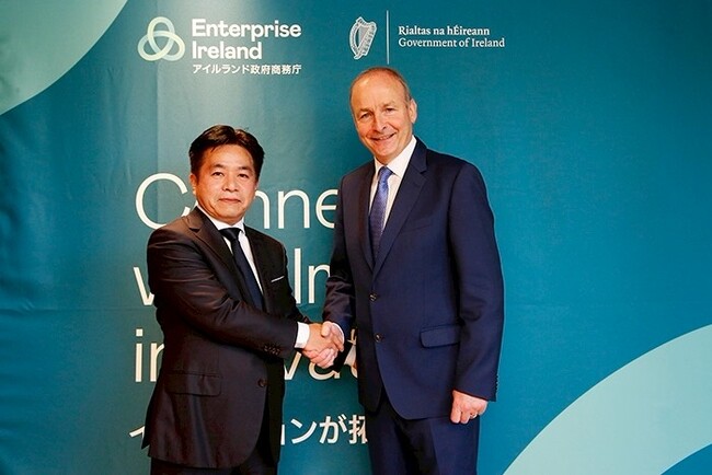GridBeyond、アイルランド首相と会談 日本市場での事業展開を報告