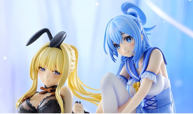 『この素晴らしい世界に祝福を！』からアクア&ダクネスのネグリジェ姿フィギュアが登場！　７月４日（金）より予約受付開始！