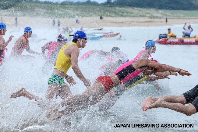 京丹後市にライフセーバーが集結！『サーフカーニバル種目別選手権大会』＆『いのち輝くビーチフェスin夕日ヶ浦』で水辺の事故防止 WATER SAFETY を願う