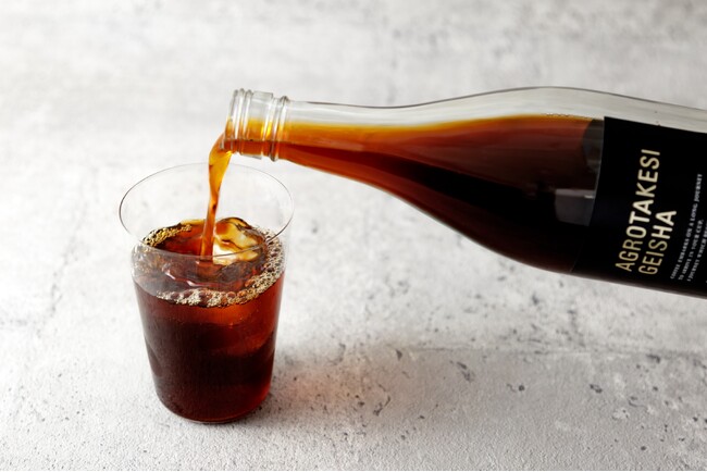 世界最高峰のアグロタケシ ゲイシャを使用。香りを楽しむ「アグロタケシ ゲイシャ アイスコーヒー」と「アグロタケシ ゲイシャ コーヒーゼリー」7月8日（火）より期間限定にて販売開始