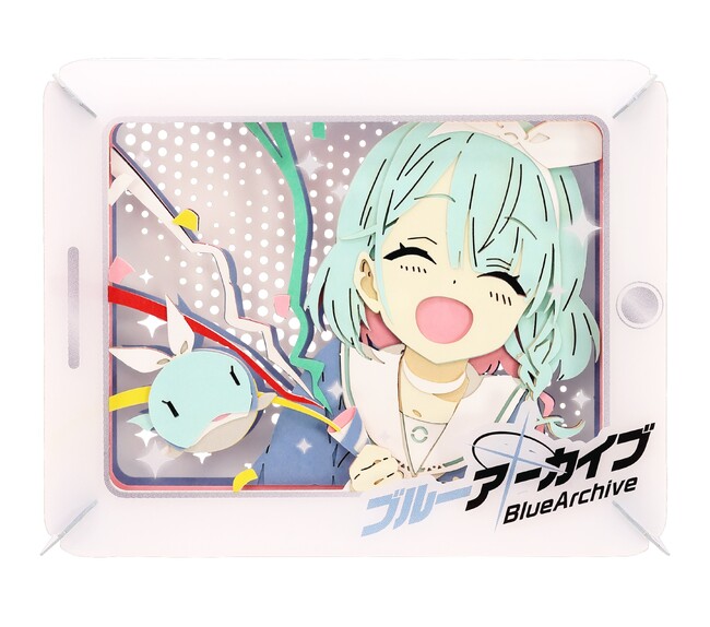 タブレット風のデザインで奥行きあるペーパークラフトが登場！ 「ペーパーシアター ブルーアーカイブ」予約受付開始