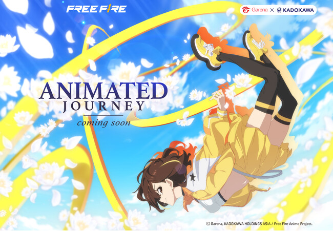 6年連続世界で最もダウンロードされたバトルロワイヤルゲーム『Garena Free Fire』アニメ版ティザービジュアルを公開！