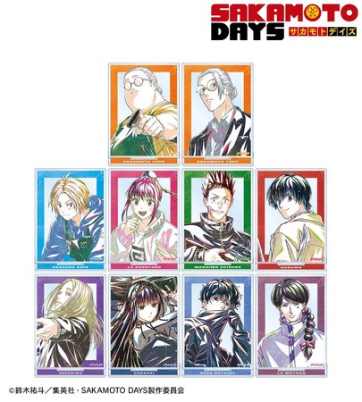 TVアニメ『SAKAMOTO DAYS』のトレーディング Ani-Art アクリルスタンドなどの受注を開始！！アニメ・漫画のオリジナルグッズを販売する「AMNIBUS」にて