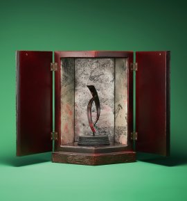 五稜厨子 樹影(ごりょうずし じゅえい)／象形 黒森