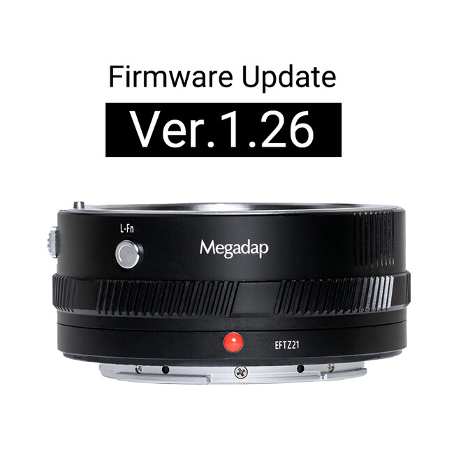 Megadap EFTZ21 ファームウェアアップデート:Ver.1.26 公開