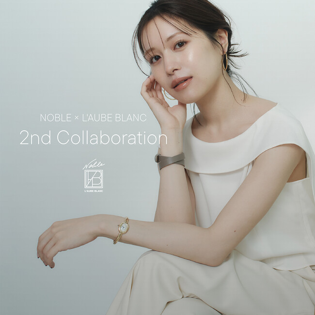【NOBLE × L'AUBE BLANC】昨年大盛況だった、あのコラボレーションが遂に再登場。2025年7月8日(火)～オンラインストア予約販売スタート！